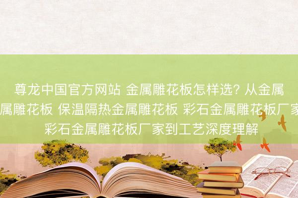 尊龙中国官方网站 金属雕花板怎样选? 从金属雕花板 表里墙金属雕花板 保温隔热金属雕花板 彩石金属雕花板厂家到工艺深度理解